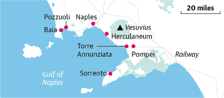 Naples map