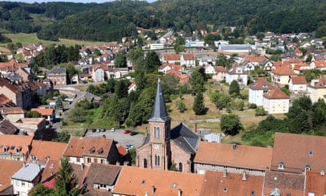 The small town of Bitche in France.