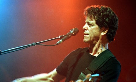 Lou Reed performing in 2000.