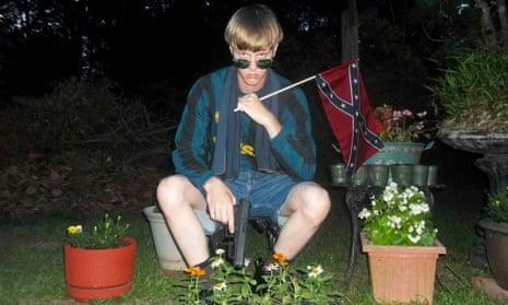 Dylann Roof website photo