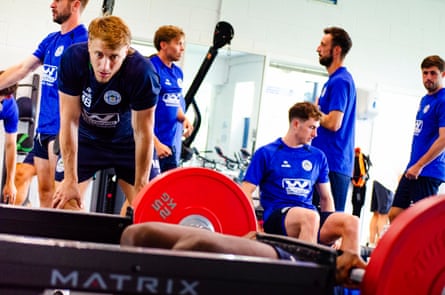 Wigan pre-season images for Guardian Sport.