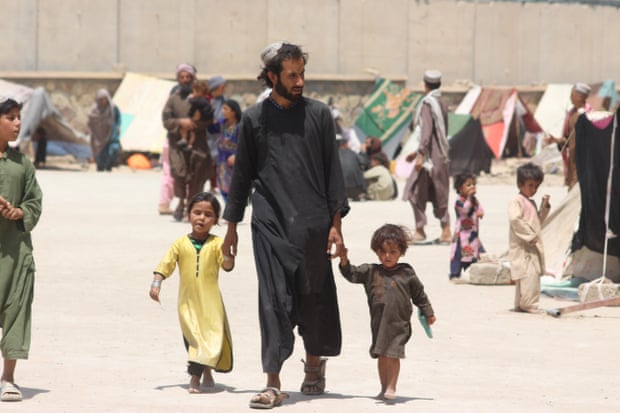 Haji camp for internally displaced people, Kandahar, southern Afghanistan