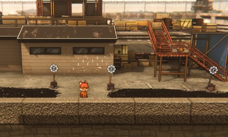 Captura de tela do videogame De Volta ao Amanhecer