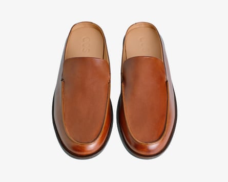 Cos leather mule loafers.