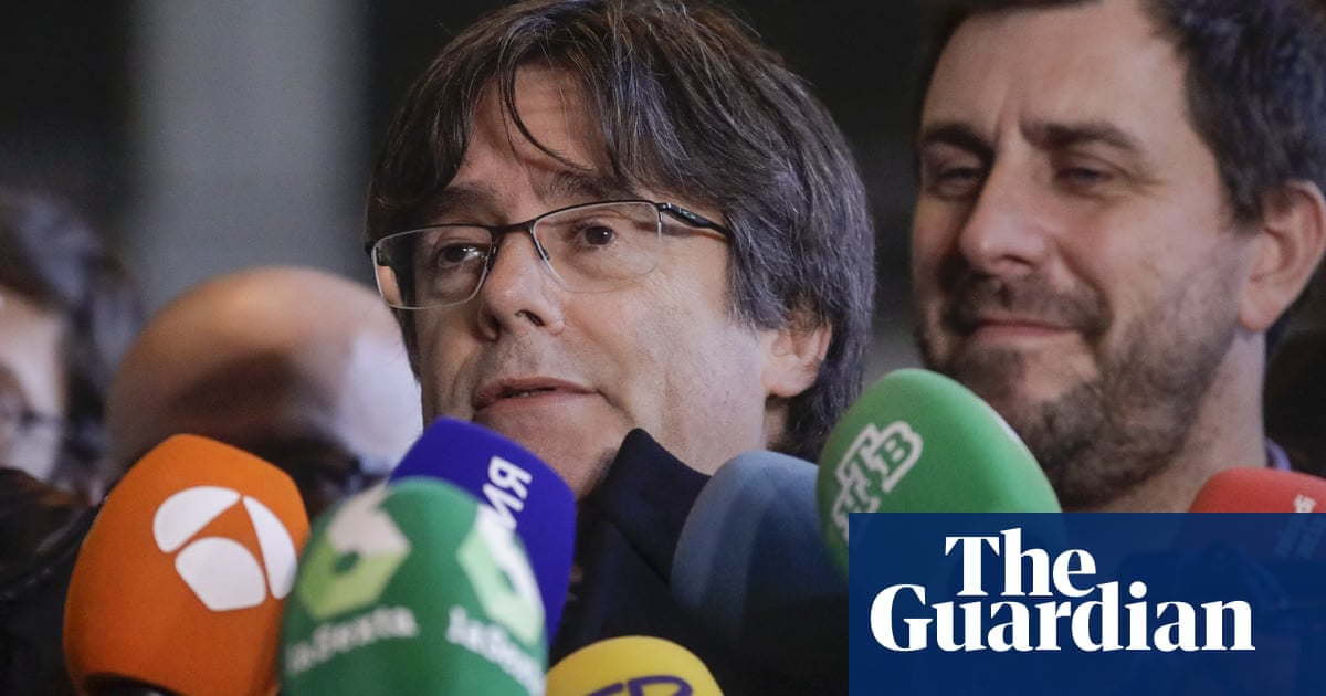 Russian interview with Carles Puigdemont airs on hacked Spanish TV