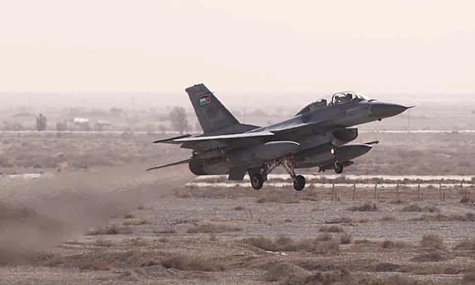 Jordanian fighter jet