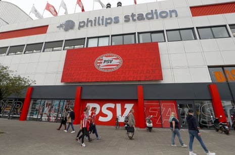 PSV Eindhoven v Arsenal: Europa League – live | Europa League 2 THe Philips Stadion, where tonight’s match between PSV and Arsenal is being played.