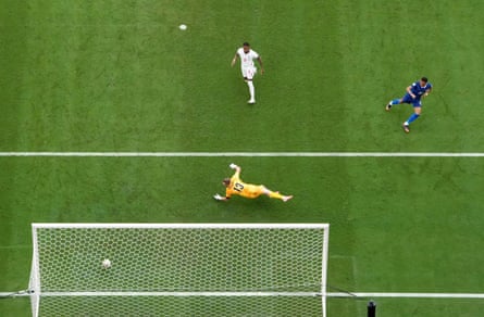 Kylian Mbappé has scored 22 goals in 22 matches at World Cups.