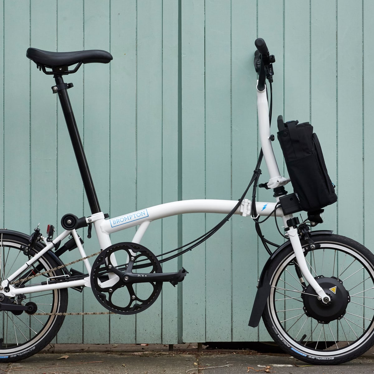 Brompton Electric Folding Bike This Is All About Easy City Living Life And Style The Guardian