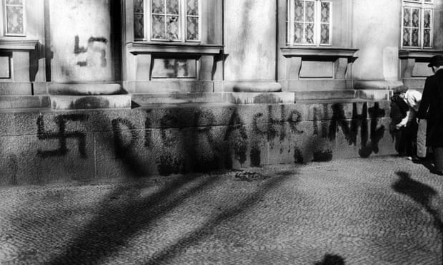 ‘Kristallnacht’ in Nazi Germany and Austria in 1938