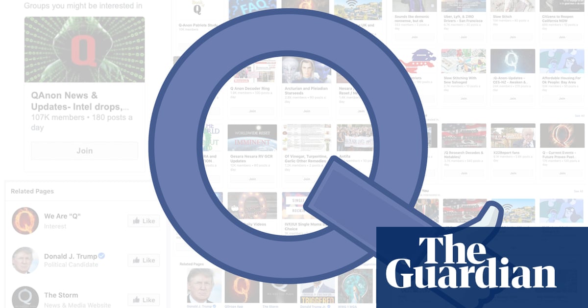 Down The Rabbit Hole How Qanon Conspiracies Thrive On Facebook Facebook The Guardian Down The Rabbit Hole How Qanon Conspiracies Thrive On Facebook Facebook The Guardian