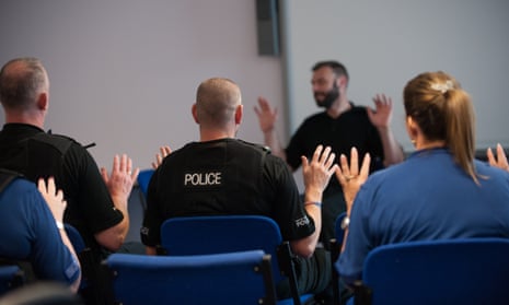 PC Ewen Sim sees mindfulness training as a ‘strengthener’ for colleagues who face a daily threat of assault.