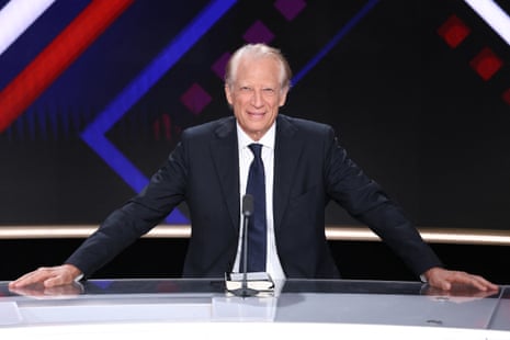 Dominique de Villepin is a guest on BFMTV's