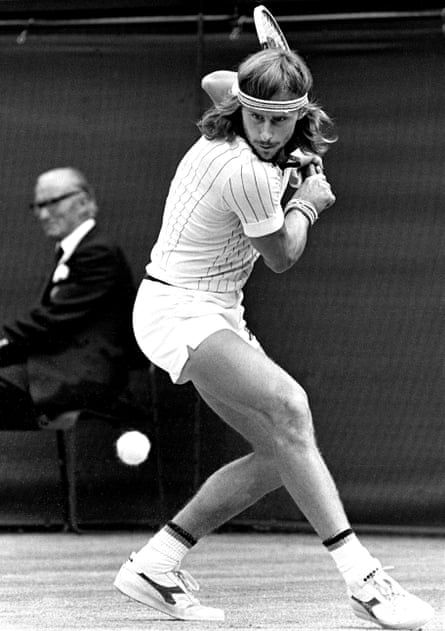 Bjorn Borg at Wimbledon 1978...