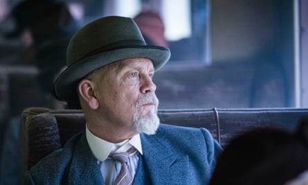 John Malkovich as Poirot in the BBC’s The ABC Murders