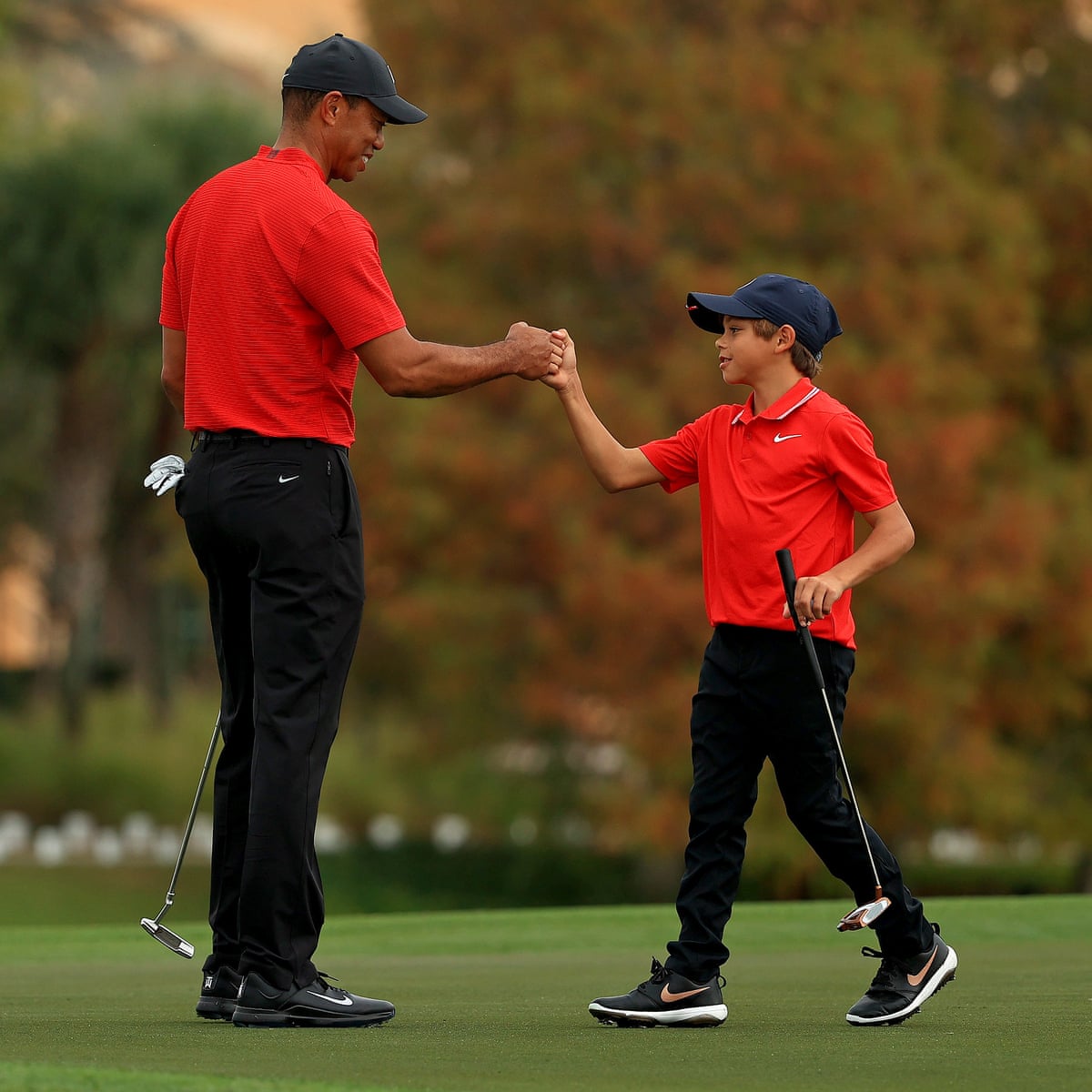 Tiger Woods to make return to golf alongside son Charlie at PNC  Championship | Tiger Woods | The Guardian