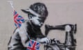 A Banksy mural in London