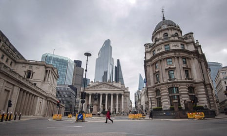 The City of London during lockdown, 30 March 2020