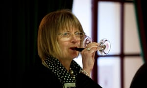 A matter of taste: Jancis Robinson at a wine tasting in Bordeaux.
