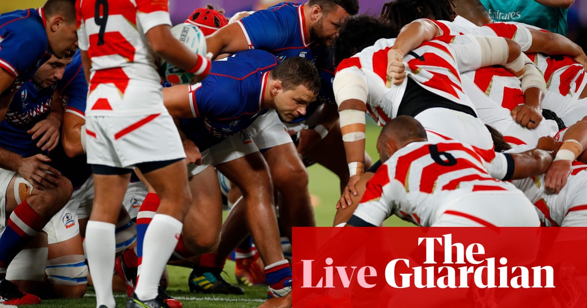 Rugby World Cup 2019: Japan v Russia in the opening game – live!