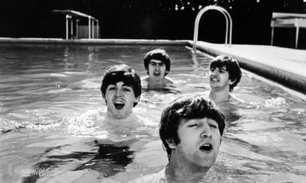 The Beatles in Florida in 1964.