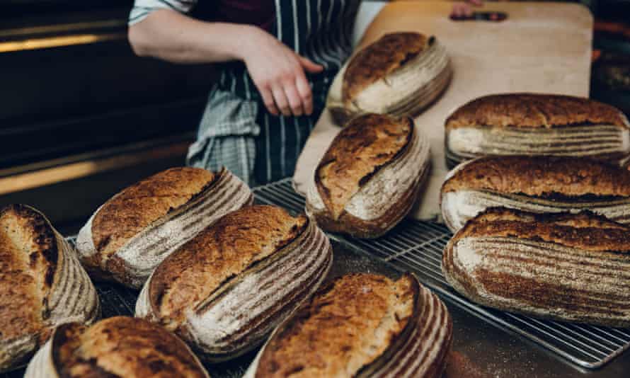 Sourdough loaves at Forge Bakehouse