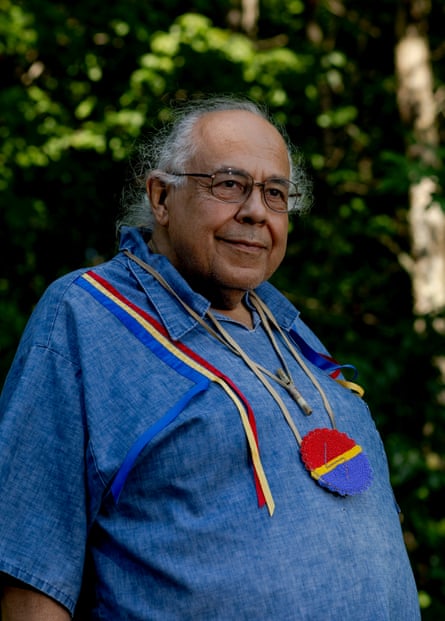 Frank Ettawageshik, an Odawa man who is the executive director of the United Tribes of Michigan.