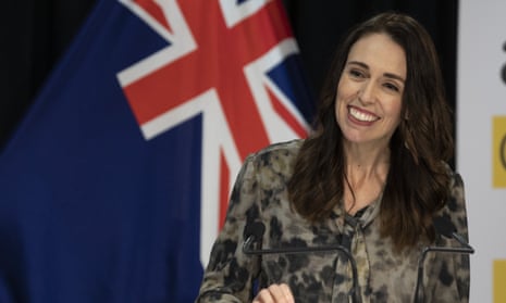 Prime Minister of New Zealand Jacinda Ardern speaks at a COVID-19 press conference at the Beehive Theatrette, Parliament on May 20, 2020 in Wellington, New Zealand. 
