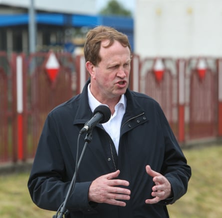 Jim O’Callaghan speaks into microphone.