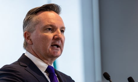 Chris Bowen speaking