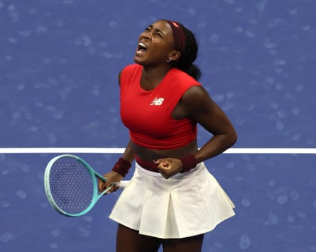 Coco Gauff had to dig deep to beat Donna Vekic at the US Open