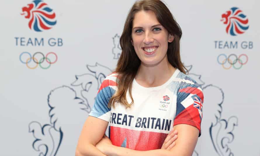 Jessica Turner during the athletics kit session for the Tokyo Olympics at the Birmingham NEC on Tuesday.