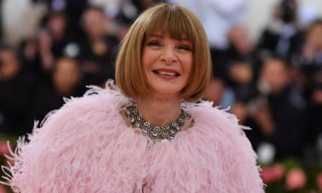 Vogue Editor-in-Chief Anna Wintour arrives for the 2019 Met Gala