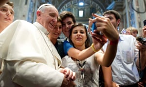 The newly appointed Pope Francis at the Vatican in 2013.