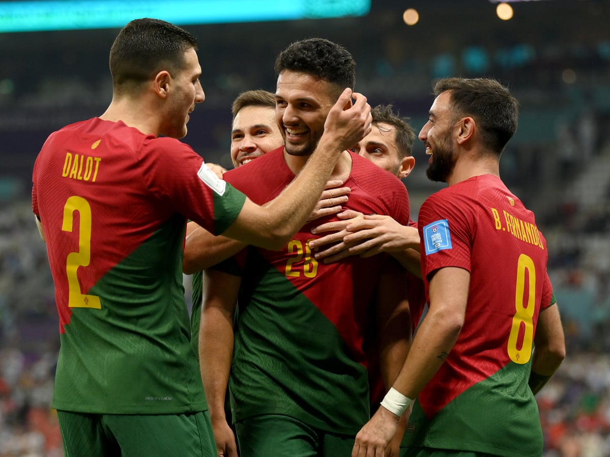 Brazil, Portugal join France in World Cup knockouts