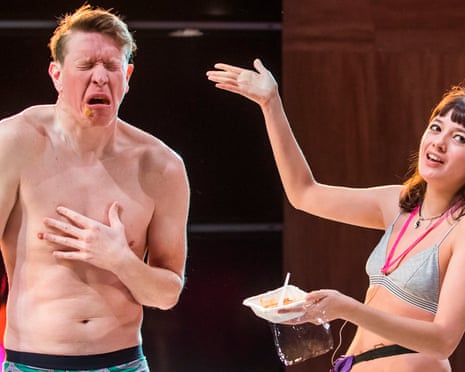 Sam Spruell (Mark) and Sophie Wu (Lulu) in Shopping and Fucking
