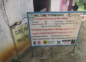 A sign in Kalahandi, Odisha