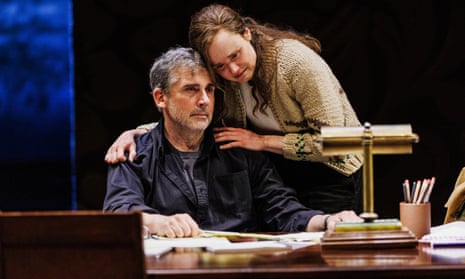 Steve Carell and Alison Pill in Uncle Vanya