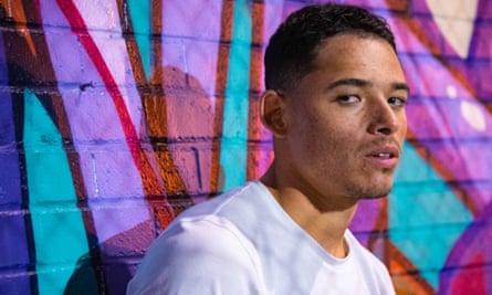 Cementing the role … Anthony Ramos.