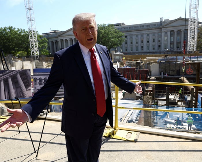 Senate Republicans drop plans for $1bn to fund security at Trump’s ballroom