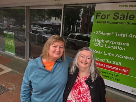 Lismore residents Marina Hayward and Irene Guymer