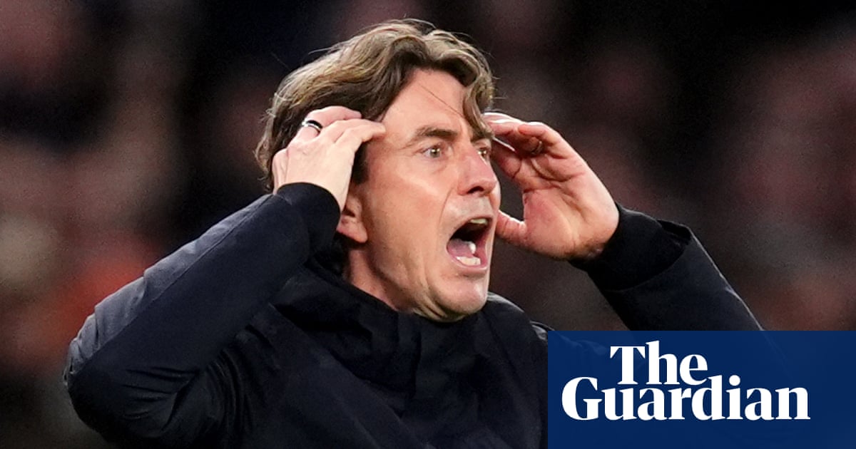Thomas Frank sacked by Tottenham after eight months as head coach