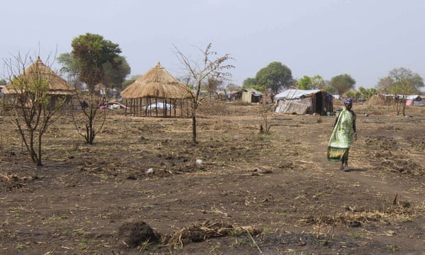 Nyumanzi resettlement camp in northern Uganda.