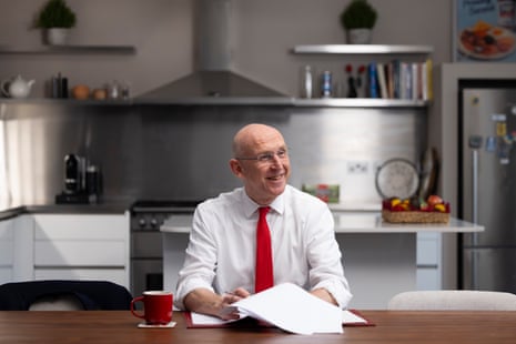 Chancellor John Healey prepares for the Budget 2026 in his kitchen, in the No 10 flat. Picture by Kirsty O'Connor / Treasury