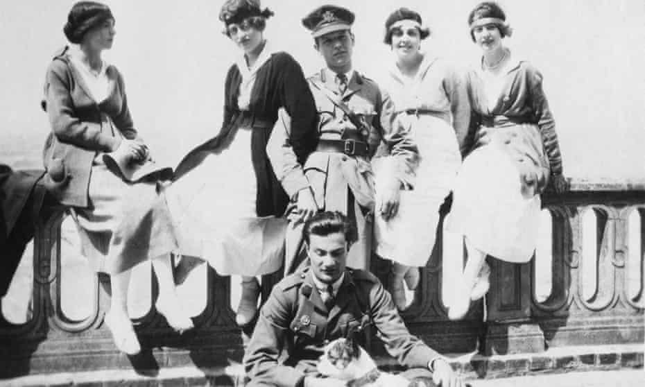 Chips on holiday in Deauville, Normandy in 1918.