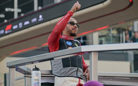 Lewis Hamilton of Ferrari.