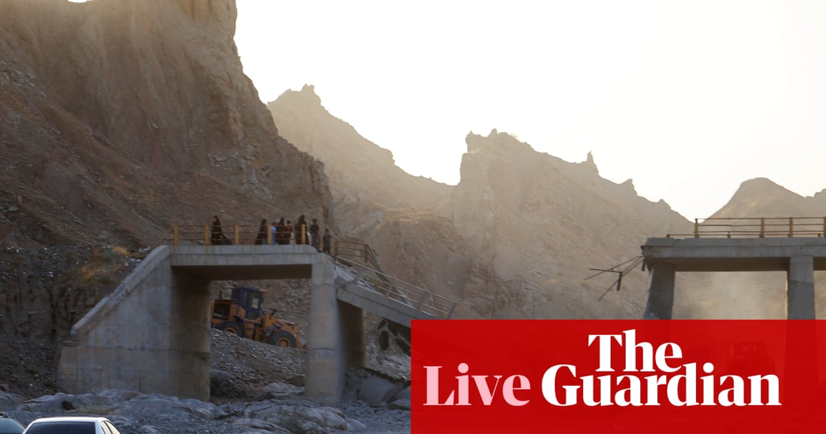 Middle East crisis: US military says service member killed during ‘controlled detonation’ of downed Iranian drone – as it happened