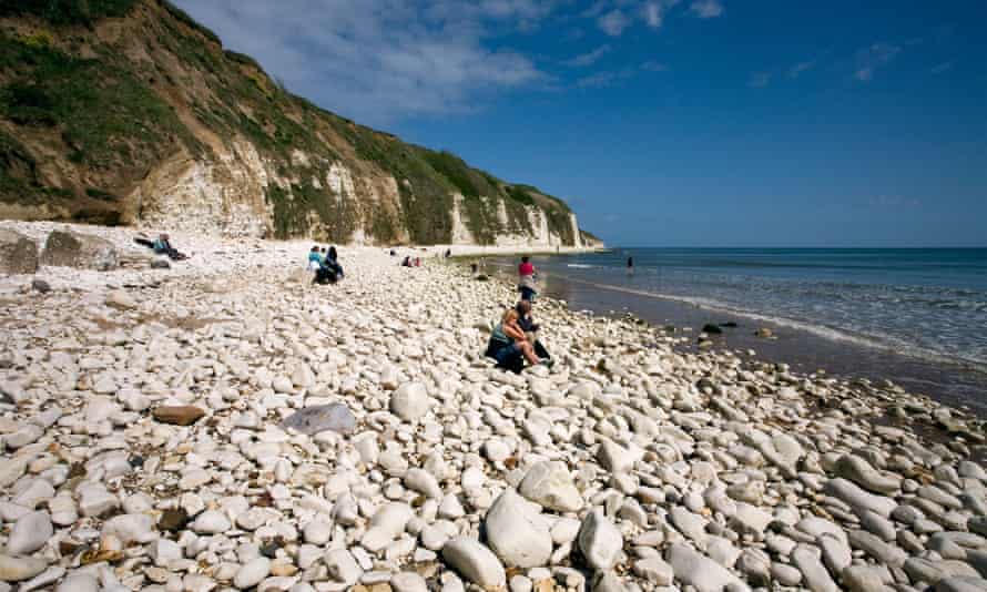 Danes Dyke beach, East Yorkshire