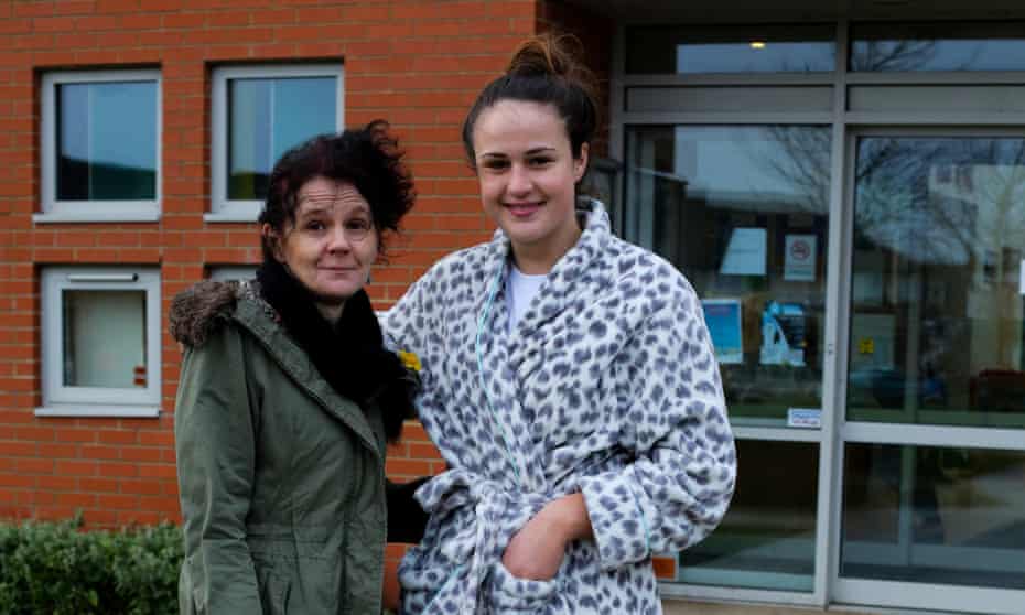 Connie, who has a niece at the school, wore a dressing gown and slippers in protest at the letter from the headteacher.