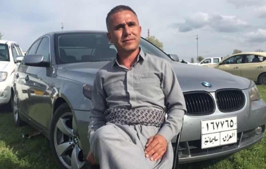 Saeed Othman Mohammed, who left Iraq for Europe seeking treatment for his remaining kidney.